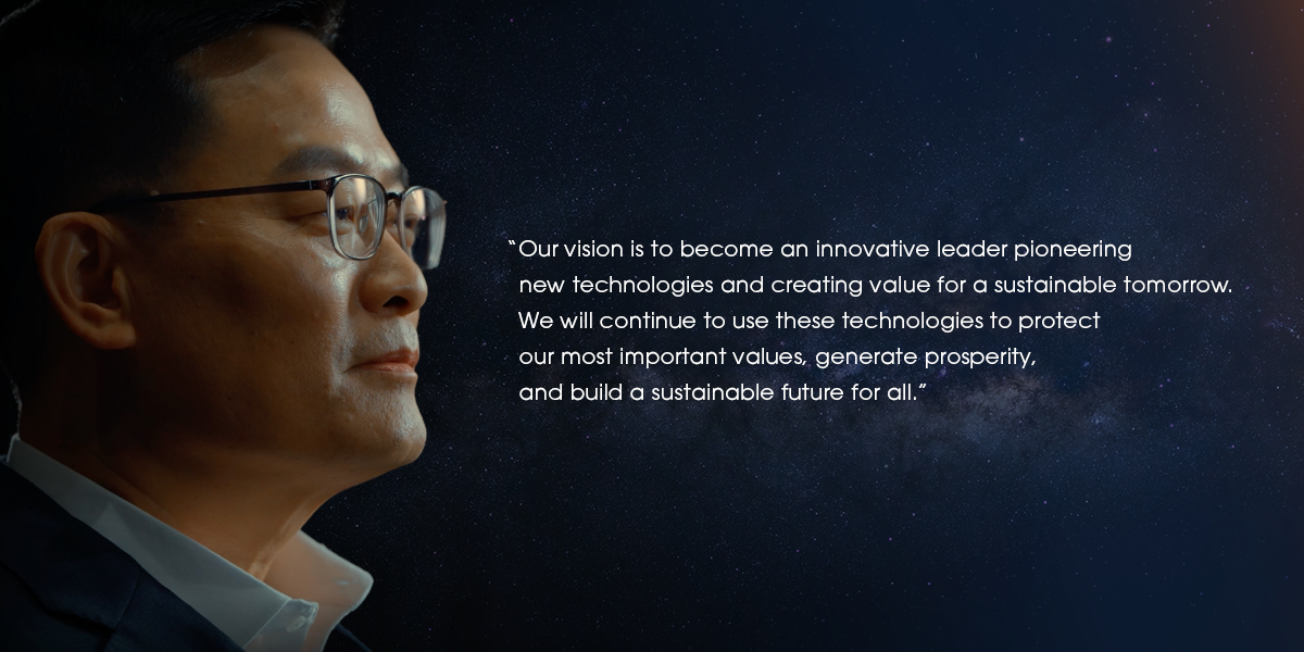 Hanwha Aerospace and Jae-il Son aim to create a sustainable future for all.