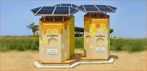 Hanwha Group Builds South Korea’s First-ever Solar Beehive to Protect Bees with Solar Energy