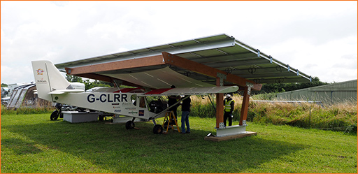 Hanwha Q CELLS Modules Give Lift-Off for Europe’s First Solar-Powered Electric Aircraft Charging Point